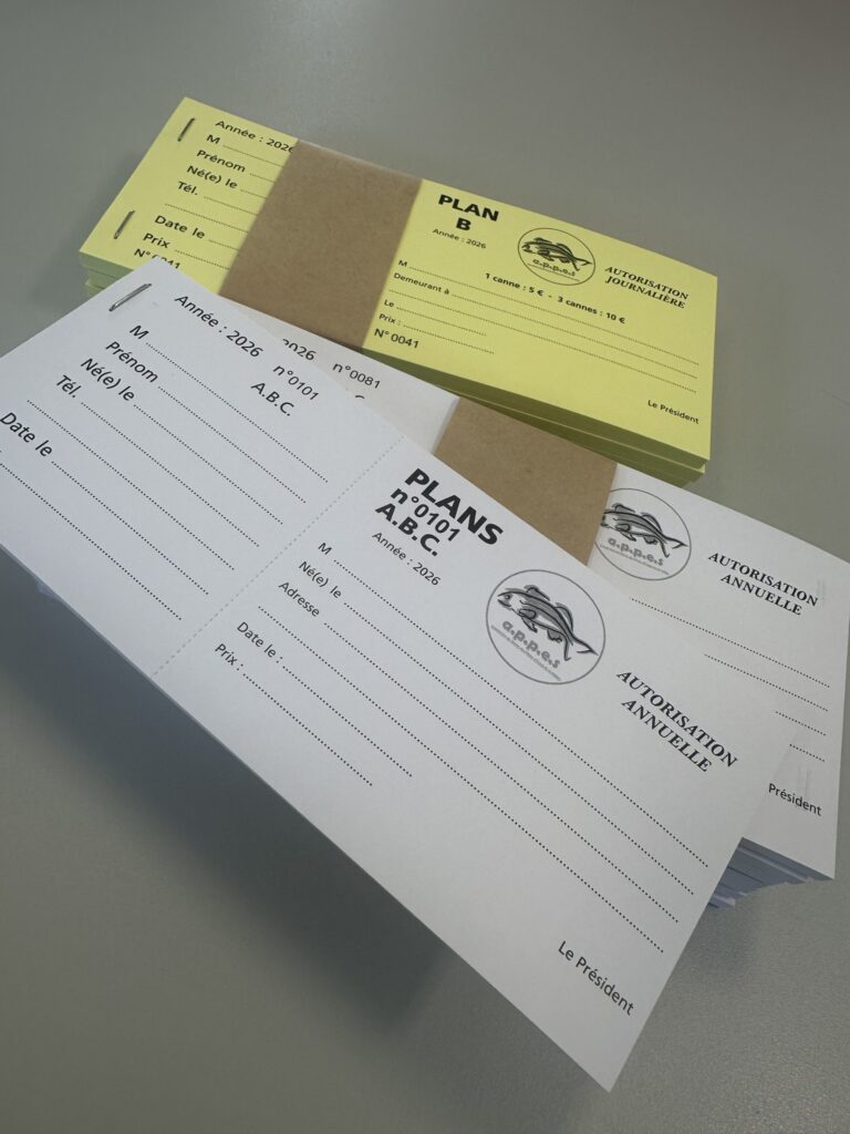 [LURE] Carte de pêche